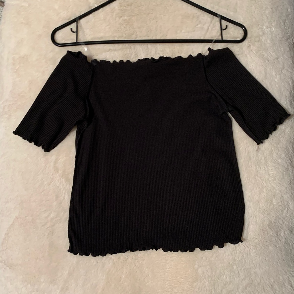 Off the shoulder shirt